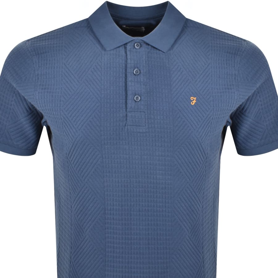 Farah Rainer Polo T Shirt Blue